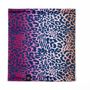 Cheetah/Navy Neck Gaiter