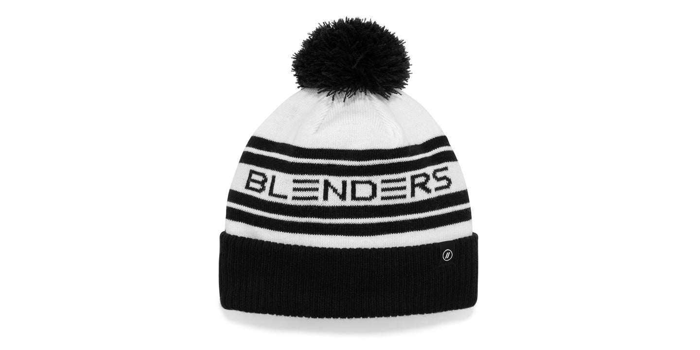 Black Pom Beanie - Image 2